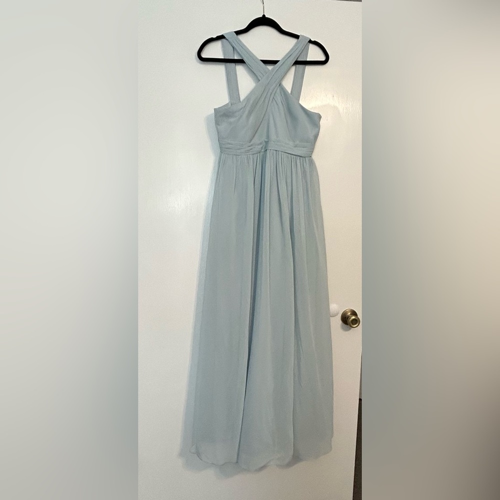 Azazie Jr bridesmaid dress in color mist